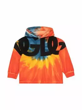 Худи с принтом тай-дай Dolce&Gabbana