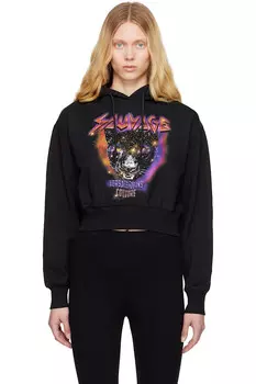 Худи с принтом Versace Jeans Couture, черный