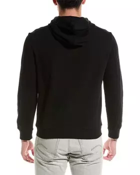 Худи с рисунком Armani Exchange, черный