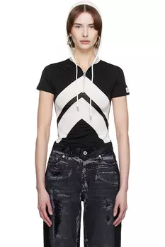 Худи с шевронами Jean Paul Gaultier, мультиколор