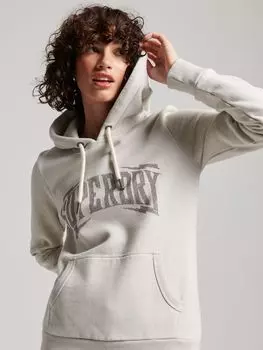 Худи с украшением Superdry, Glacier Grey