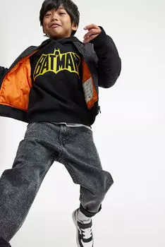 Худи с ушками H&M, черный