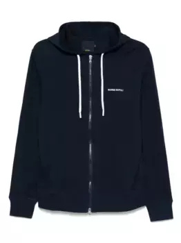 Худи с вышитым логотипом Barba, синий