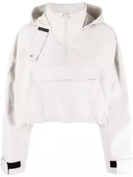 Худи с вышитым логотипом izzue, белый