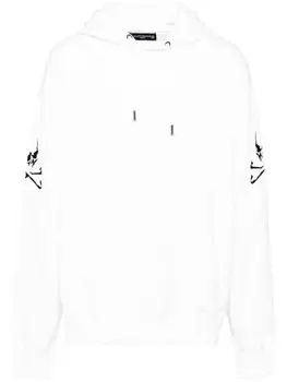 Худи с вышитым логотипом Mastermind World, белый
