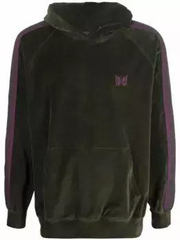 Худи с вышитым логотипом Needles, зеленый