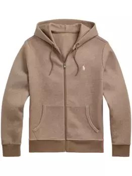 Худи с вышитым логотипом POLO RALPH LAUREN, коричневый
