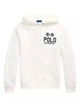 Худи с вышитым логотипом POLO RALPH LAUREN, белый