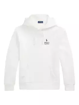 Худи с вышитым логотипом POLO RALPH LAUREN, белый
