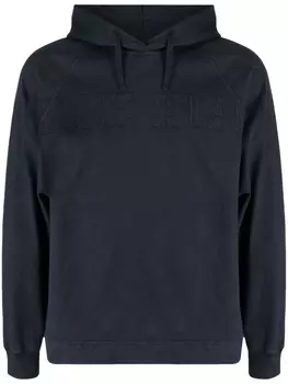 Худи с вышитым логотипом Stone Island, синий