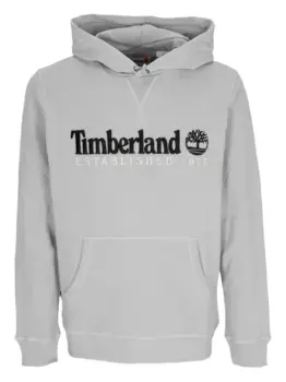 Худи с вышитым логотипом Timberland, серый