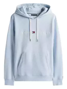 Худи с вышитым логотипом Tommy Hilfiger, синий