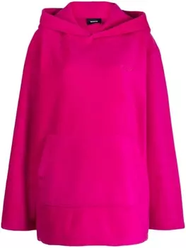 Худи с вышитым логотипом We11done, розовый