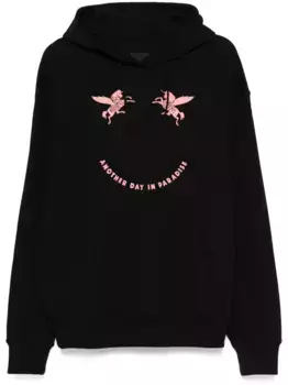 Худи с вышивкой Givenchy, черный