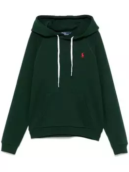 Худи с вышивкой Polo Pony Polo Ralph Lauren, зеленый