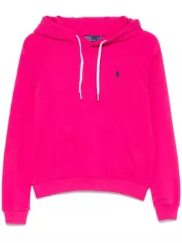 Худи с вышивкой Polo Pony POLO RALPH LAUREN, розовый