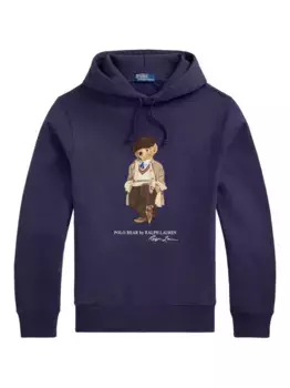 Худи с вышивкой POLO RALPH LAUREN, синий