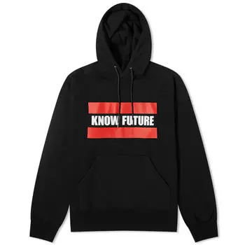 Худи Sacai Know Future, черный