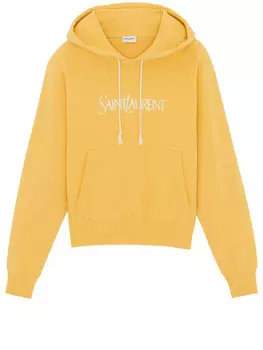 Худи Saint Laurent Saint Laurent, желтый
