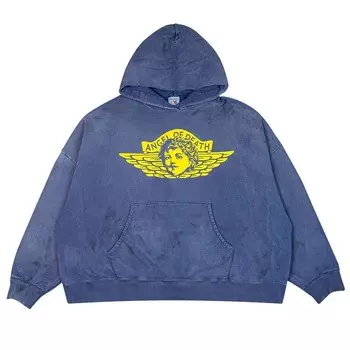 Худи Saint Michael Hoodie Angel Navy, синий