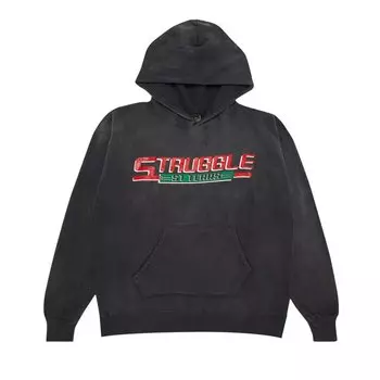 Худи Saint Michael x Denim Tears Struggle Hoodie, черный