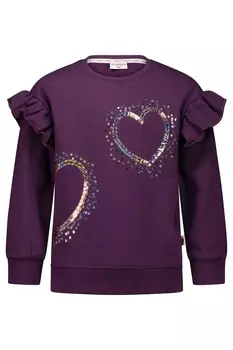 Худи SALT AND PEPPER Sweatshirt, цвет berry
