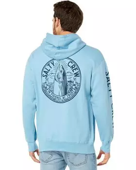 Худи Salty Crew In Fishing We Trust Fleece Hoodie, светло-синий
