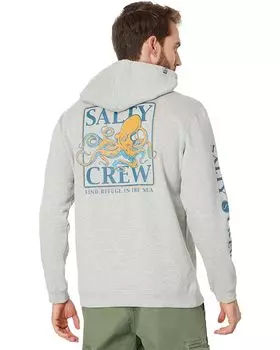Худи Salty Crew Ink Slinger Fleece, цвет Grey Heather