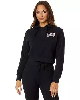 Худи Salty Crew Santa Shark Crop Pullover, черный