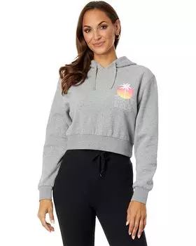 Худи Salty Crew Summer Vibe Crop Pullover, цвет Heather Grey