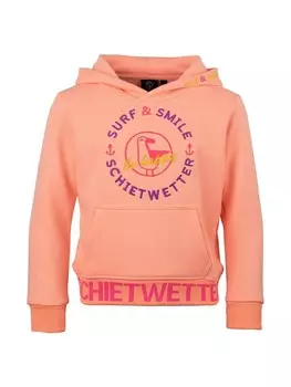 Худи SCHIETWETTER Haifisch Jost, цвет neon apricot