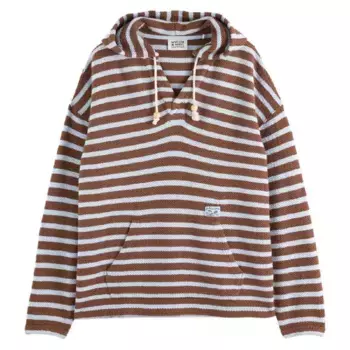 Худи Scotch & Soda 180477 Loose Fit, коричневый