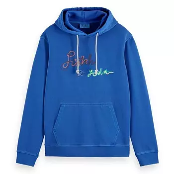 Худи Scotch & Soda Garment, синий