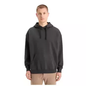 Худи Scotch & Soda Loose Fit Back Artwork, серый