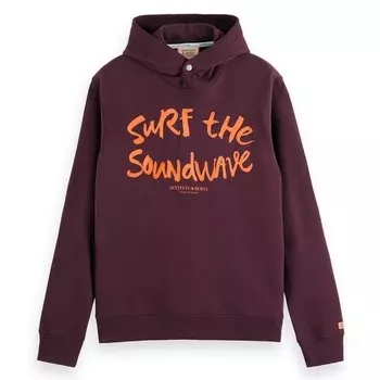 Худи Scotch & Soda Surf The Soundwave, красный