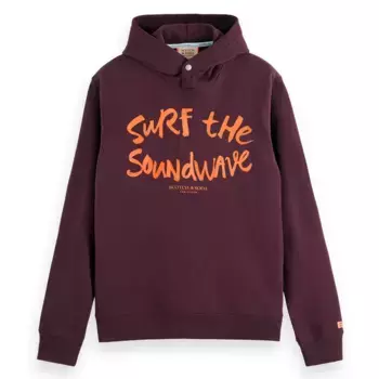 Худи Scotch & Soda Surf The Soundwave, красный