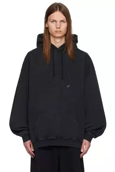 Худи "Сегодня я ничего не делаю" Vetements, цвет blackout