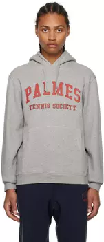 Худи серого матового цвета Palmes