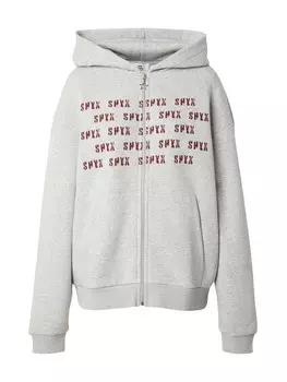 Худи SHYX Zip-Up Hoodie, цвет mottled grey