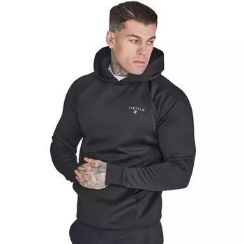 Худи Siksilk Muscle Fit, черный