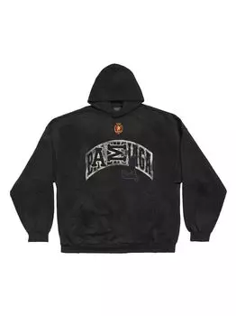 Худи Skater оверсайз Balenciaga, черный
