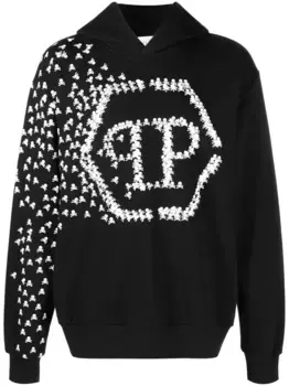 Худи Skull and Bones Philipp Plein, черный