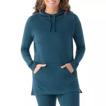 Худи Smartwool Thermal Merino Drape Neck, цвет Twilight Blue Heather