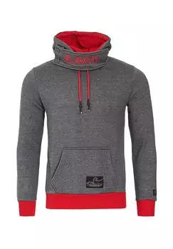 Худи современного кроя RUSTY NEAL, антарцитовый