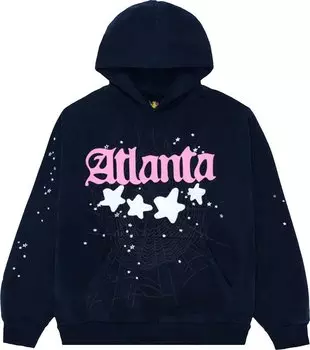 Худи Sp5der Atlanta Hoodie 'Navy', синий
