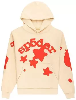 Худи Sp5der Beluga Hoodie 'Cream', кремовый