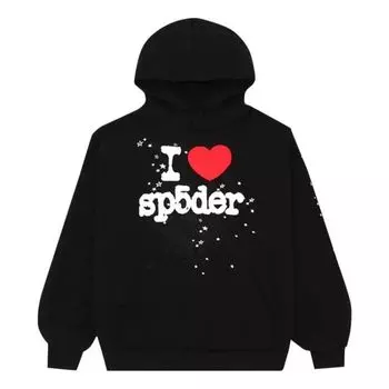 Худи SP5DER I Heart SP5 Souvenir Hoodie 'Black', черный