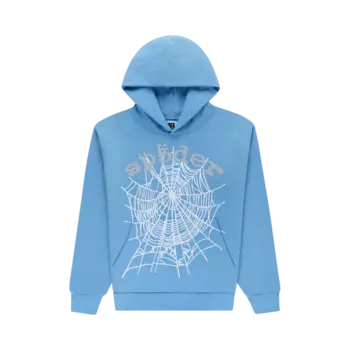Худи Sp5der OG Web V2 Hoodie 'Dusty Blue', синий