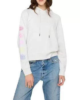 Худи Spiritual Gangster All Eyes Harper Crop Hoodie, белый