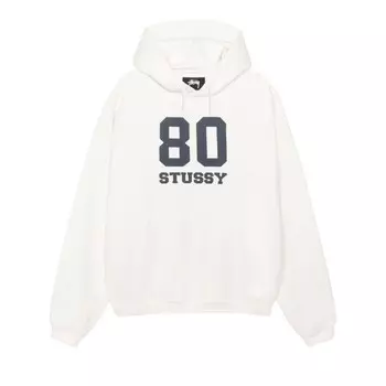 Худи Stussy 80 Relaxed Hoodie Off White, кремовый